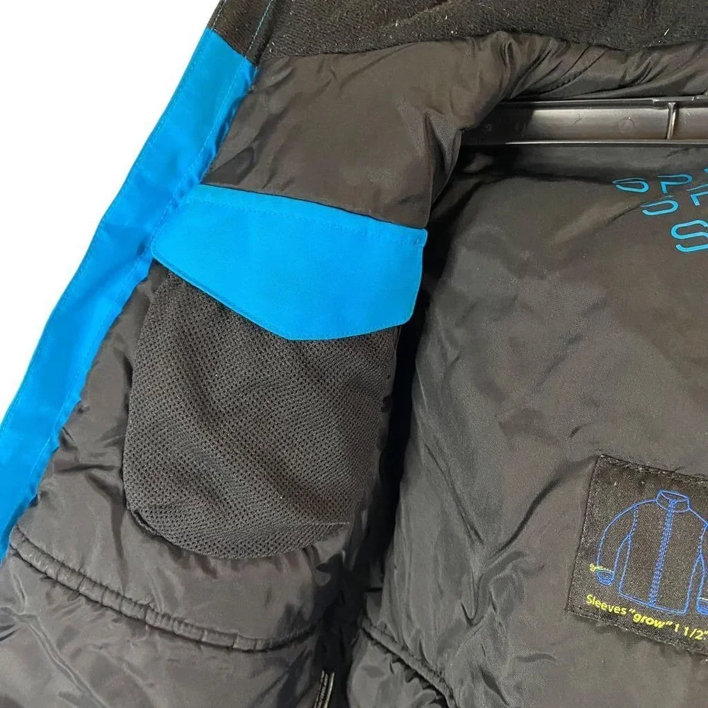 Spyder Challenger‎ Boys Blue Insulated Ski Jacket Winter Size 2
